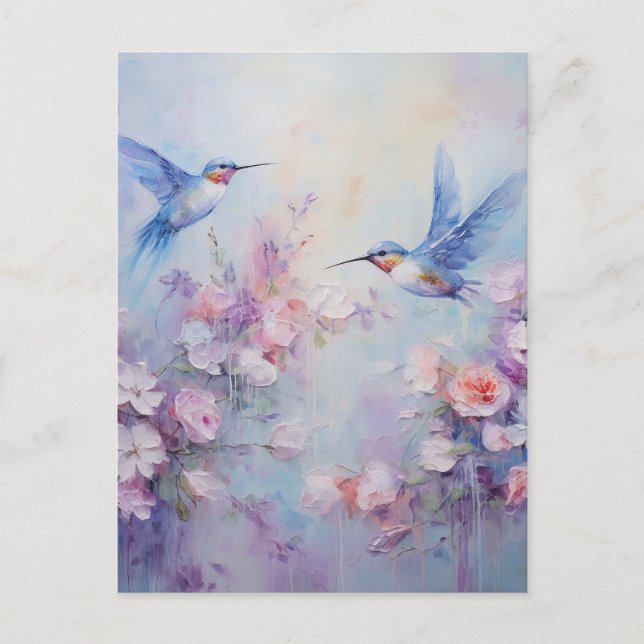 The Hummingbird Design Series 9 Postcard (Front)