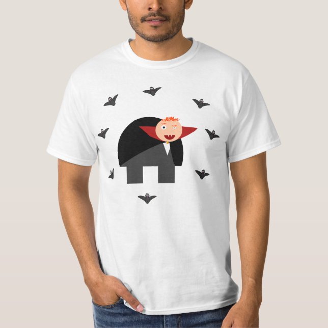 The Hunchback as a Vampire T-Shirt (Front)
