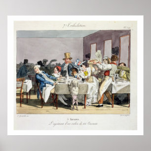 The hundred-seater restaurant: 5 o'clock, from 'Su Poster