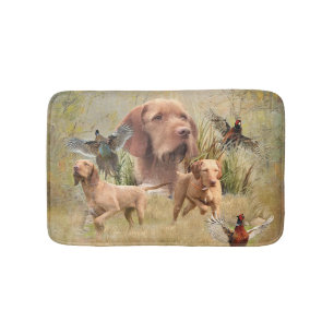 The Hungarian Wirehaired Vizsla Bath Mat