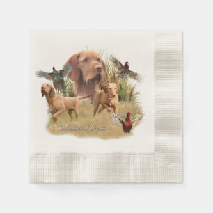 The Hungarian Wirehaired Vizsla Napkin