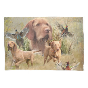 The Hungarian Wirehaired Vizsla Pillowcase