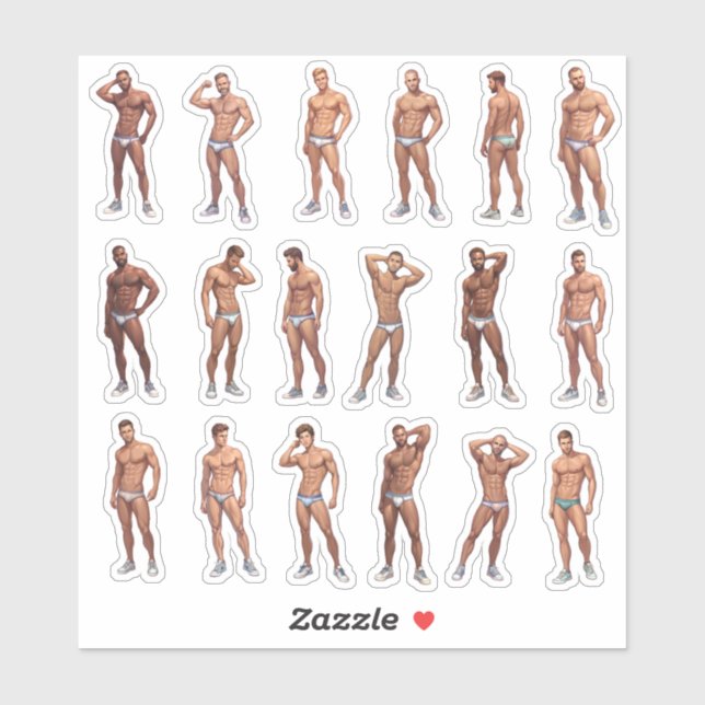 The Hunk Collection Stickers (Feuille)