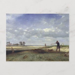 The Hunt, 1847 Postcard