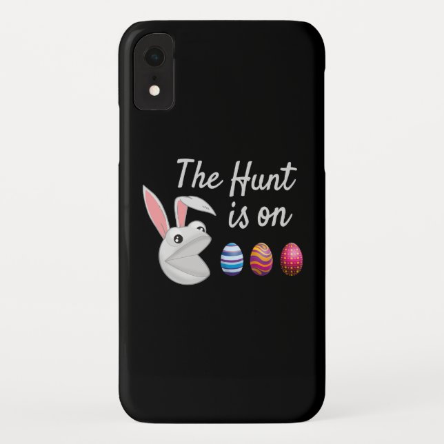 The hunt is on Easter Bunny Egg Hunt Case-Mate iPhone Case (Back)