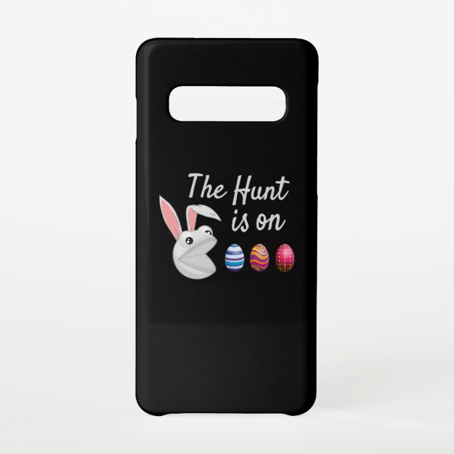 The hunt is on Easter Bunny Egg Hunt Samsung Galaxy Case (Back)