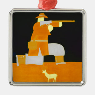 The Hunter 1998 Metal Ornament