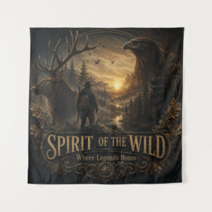 The Hunter , Into the Wild Silence  Tapestry