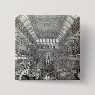 The Hunterian Museum 2 Inch Square Button