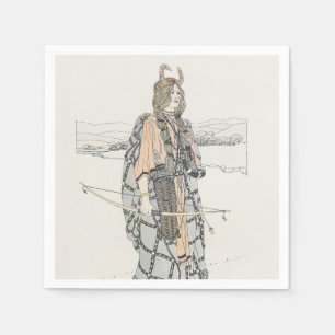 The Huntress (by Ann Macbeth) Napkin