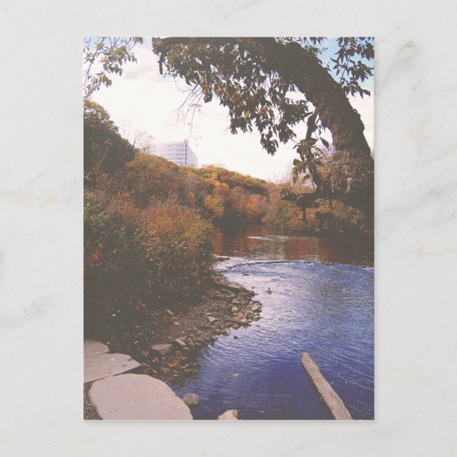 The Huron River Postcard (Front)