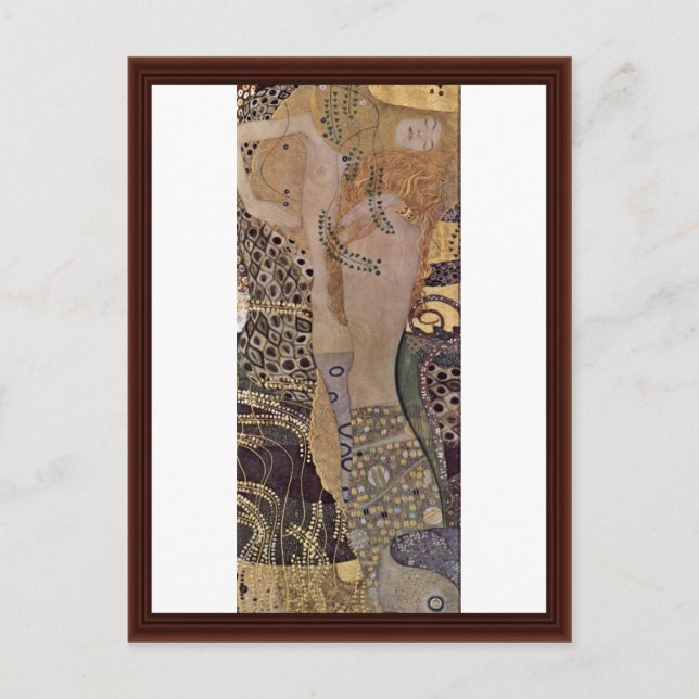The Hydra By Klimt Gustav Postcard (Front)