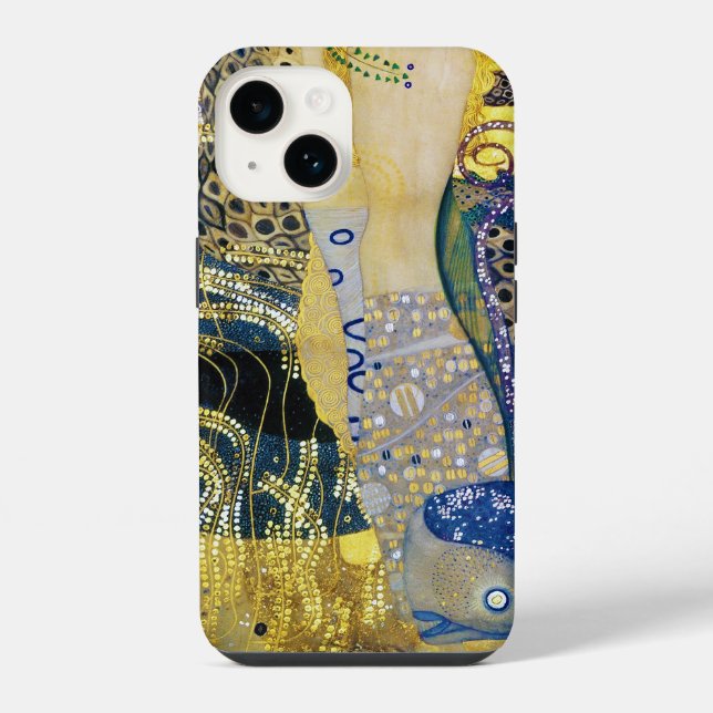 The Hydra, Gustav Klimt iPhone Case (Back)