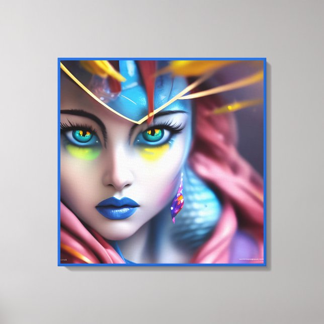 The Hypnotist  Canvas Print (Front)