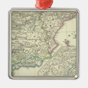 The Iberian Peninsula from 1257 to 1479 Metal Ornament