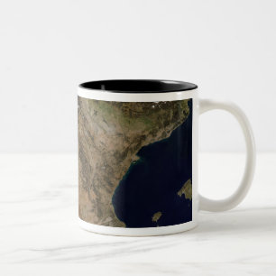 The Iberian Peninsula Two-Tone Coffee Mug