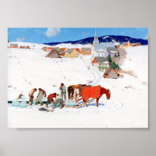 The Ice Harvest 1935 , Clarence Gagnon Poster