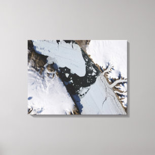 The ice island canvas print