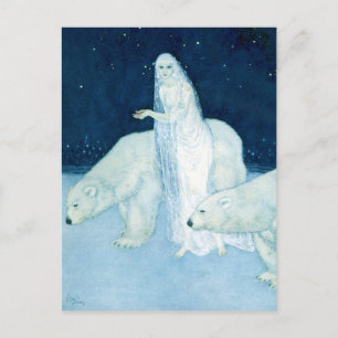 The Ice Maiden Fine Art Postcard