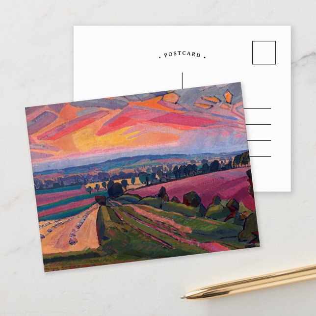 The Icknield Way | Spencer Gore Postcard (Creator Uploaded)