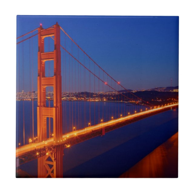 The iconic bridge with San Francisco Tile (Front)