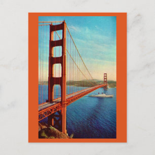 The Iconic Golden Gate Bridge Postcard
