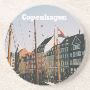 The iconic Nyhavn, Copenhagen, Denmark Coaster