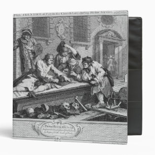 The Idle 'Prentice at Play in the Church Yard Binder