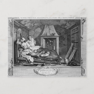 The Idle 'Prentice Returned from Sea Postcard