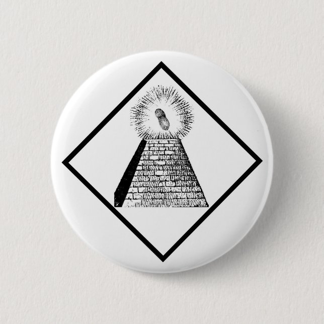 The Illuminutty 2 Inch Round Button (Front)