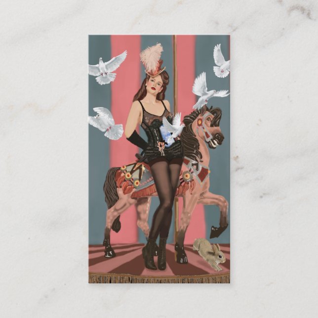 The Illusionist Business Card (Front)