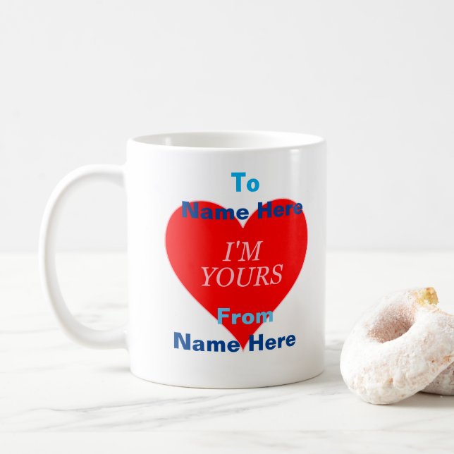 The I'm Yours collection Coffee Mug (With Donut)