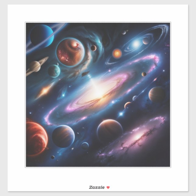 The image of planets (Sheet)