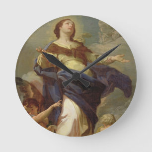 The Immaculate Conception 2 Round Clock
