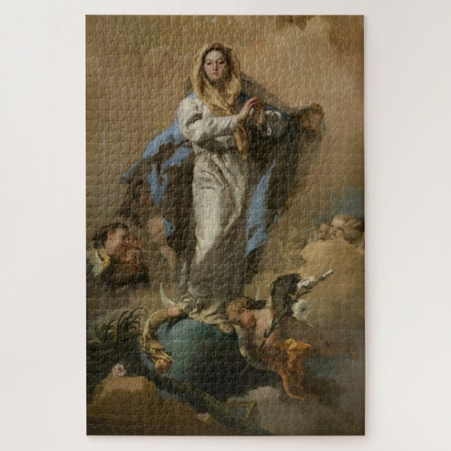 The Immaculate Conception by Giovanni Tiepolo Jigsaw Puzzle (Vertical)