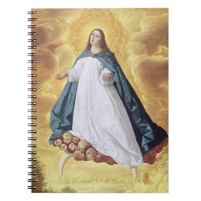 The Immaculate Conception, c.1628-30 (oil on canva Notebook (Front)