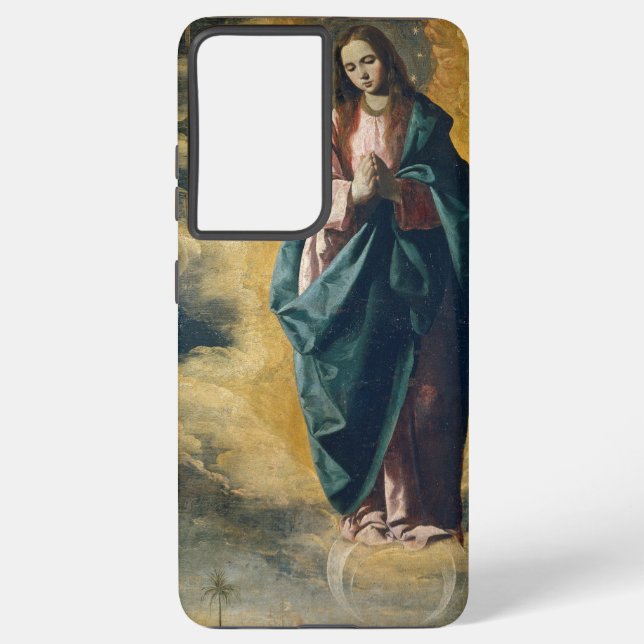 The Immaculate Conception Celestial Radiance Art Samsung Galaxy S21+ Case (Back)