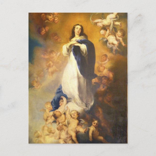 The Immaculate Conception of the Venerable Ones Postcard (Front)