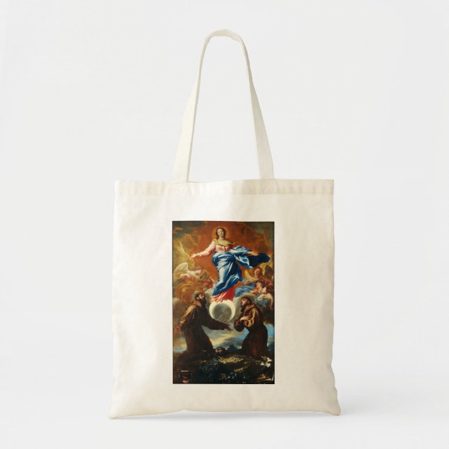 The Immaculate Conception of Virgin Mary Tote Bag (Front)