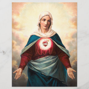 The Immaculate Heart of Mary Flyer