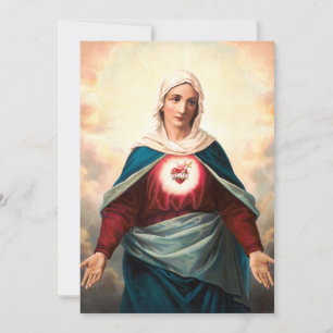 The Immaculate Heart of Mary Invitation