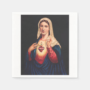 The Immaculate Heart of Mary Napkin