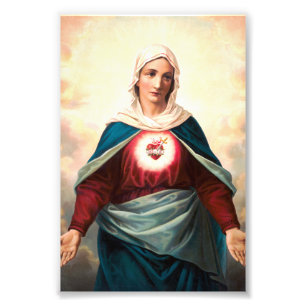 The Immaculate Heart of Mary Photo Print