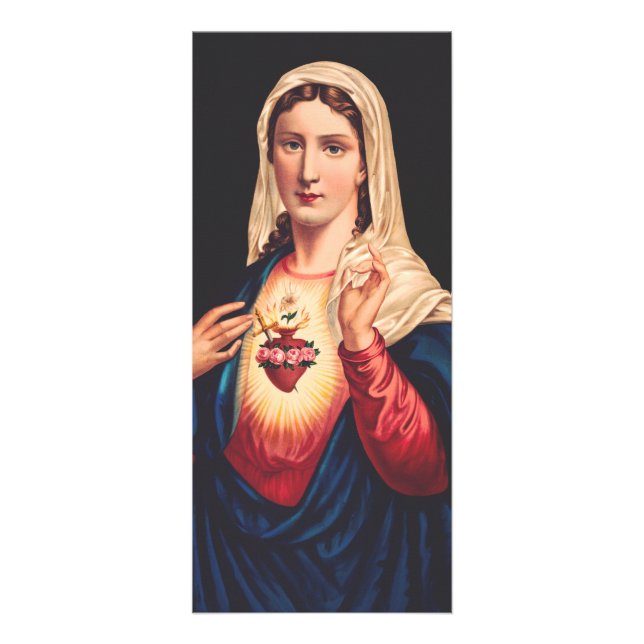 The Immaculate Heart of Mary Rack Card (Front)