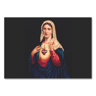 The Immaculate Heart of Mary Table Number