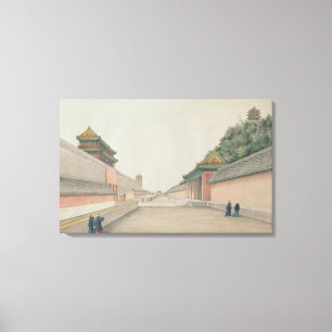 The Imperial Palace in Peking Canvas Print