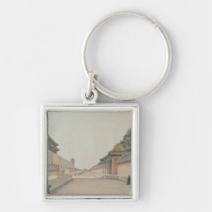 The Imperial Palace in Peking Keychain