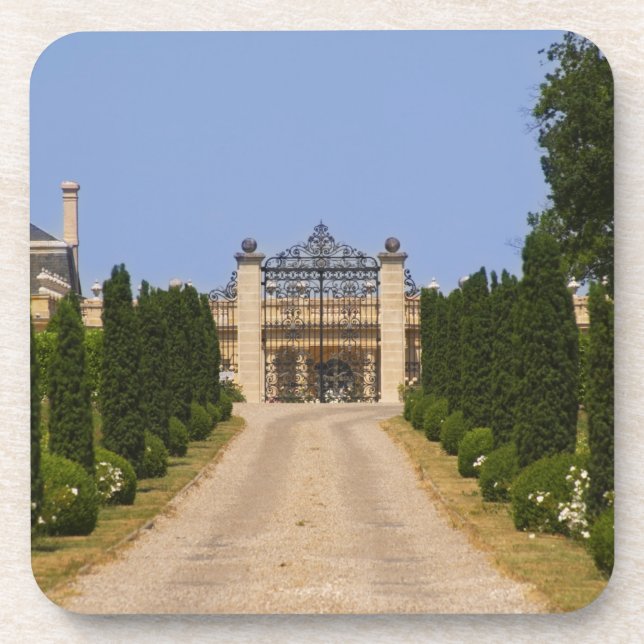 The imposing entrance to Chateau Haut Sarpe, the Coaster (Front)