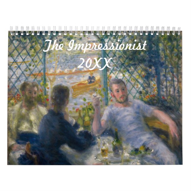 The Impressionist ~ Changeable for 2020 Calendar (Cover)