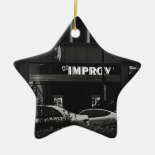 The Improv Ceramic Ornament